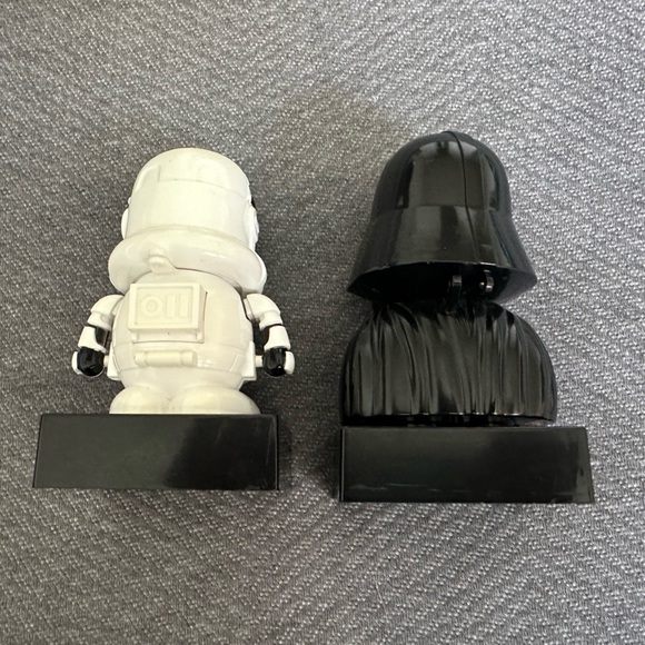 Star Wars Darth Vader & Storm Trooper Candy Dispenser (Lot of 2) Galerie - Picture 3 of 7